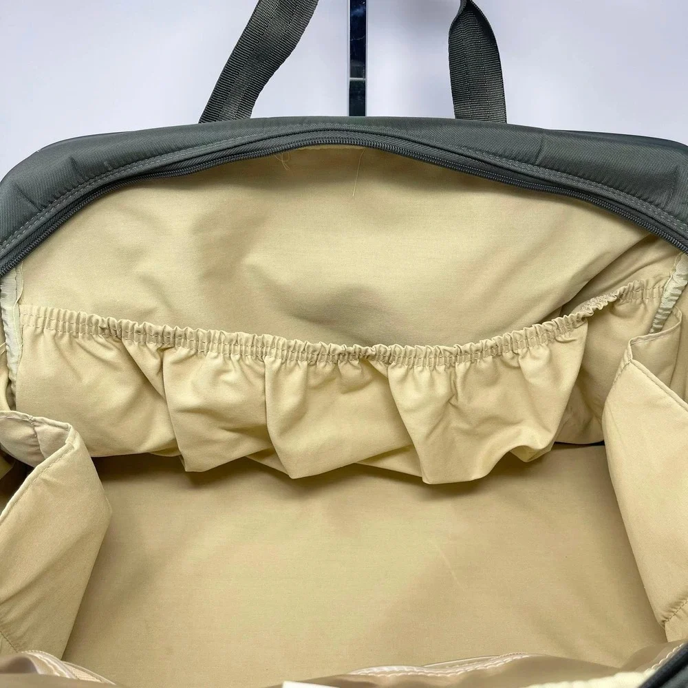 Lark‎ Classic Weekender Duffle Bag Carry On Suitcase Olive Green Luggage Strap